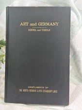 Vintage1928 Art and Germany Book Kiesel Thiele North German Lloyd Steamship Line