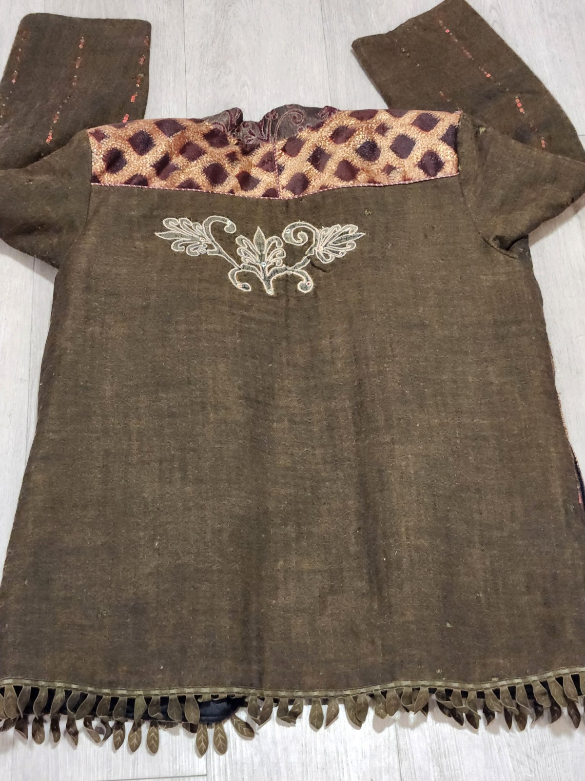 Charisma Boho Patchwork Jacket – XLFair Condition… - image 8