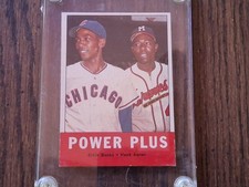 1963 Topps - Hank Aaron, Ernie Banks #242