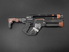 1/6 Scale Custom Cyberpunk Style Aliens Pulse Rifle 3d Print