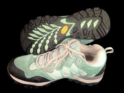 The North Face Hiking Shoe Waterproof Cradle Pro Vibram Trail Running 8.5 Green