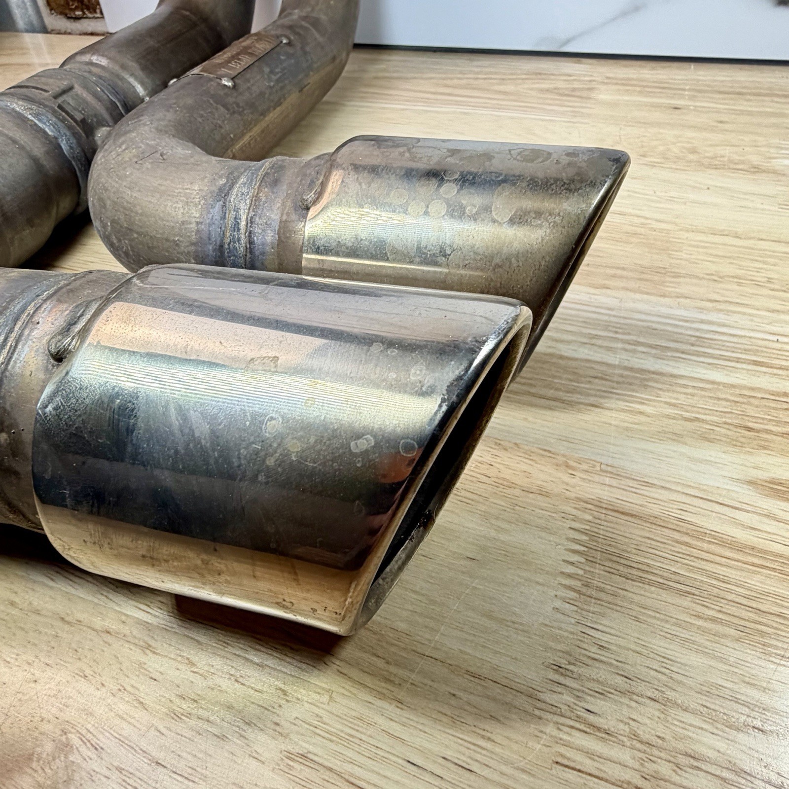 Ferrari 360 Spider 1999-2005 Rear Left, right Exhaust tailpipes Pair P/N 178769