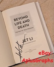 JET LI... Beyond Life And Death: The Way Of True Freedom (1/1) SIGNED + Pics #2