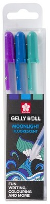 3 SAKURA Gel-Tintenroller Gelly Roll Moonlight 'Ocean'