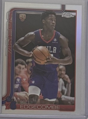 2025-26 Topps Chrome - VJ Edgecombe #253 Refractor (RC)