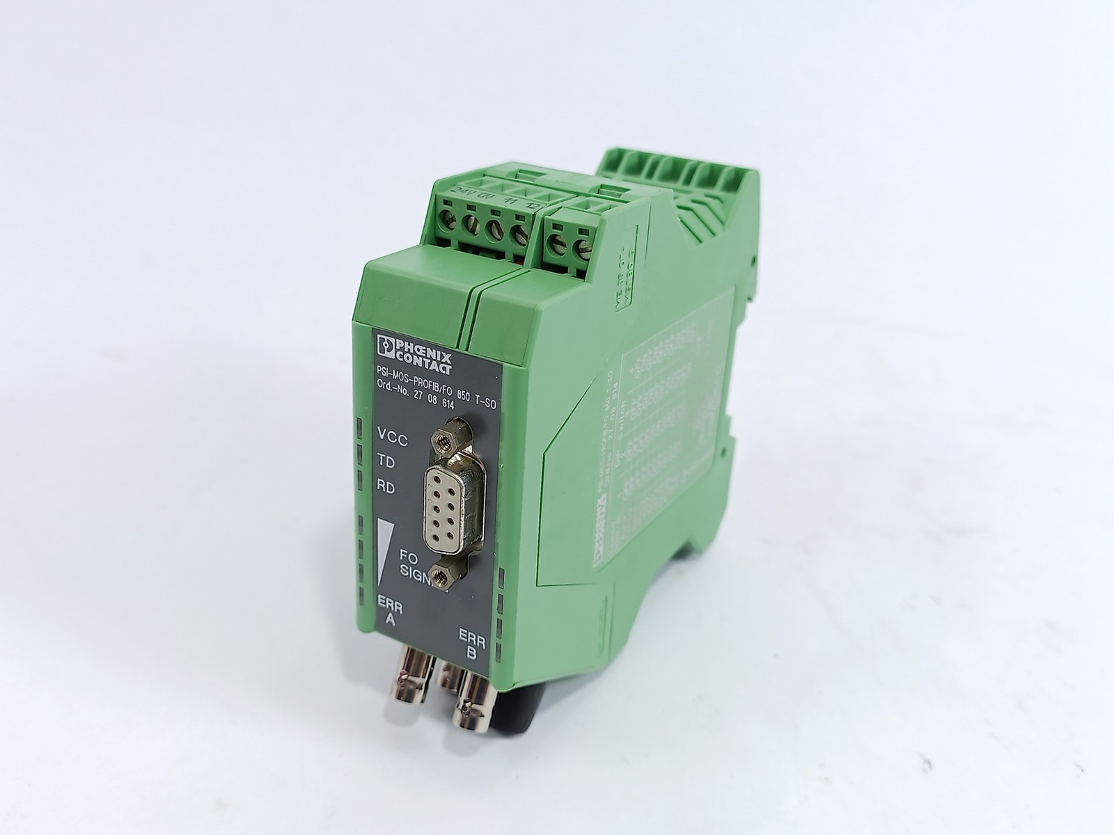 phoenix contact 2708614 PSI-MOS-PROFIB/FO 850 T-SO FO Converter