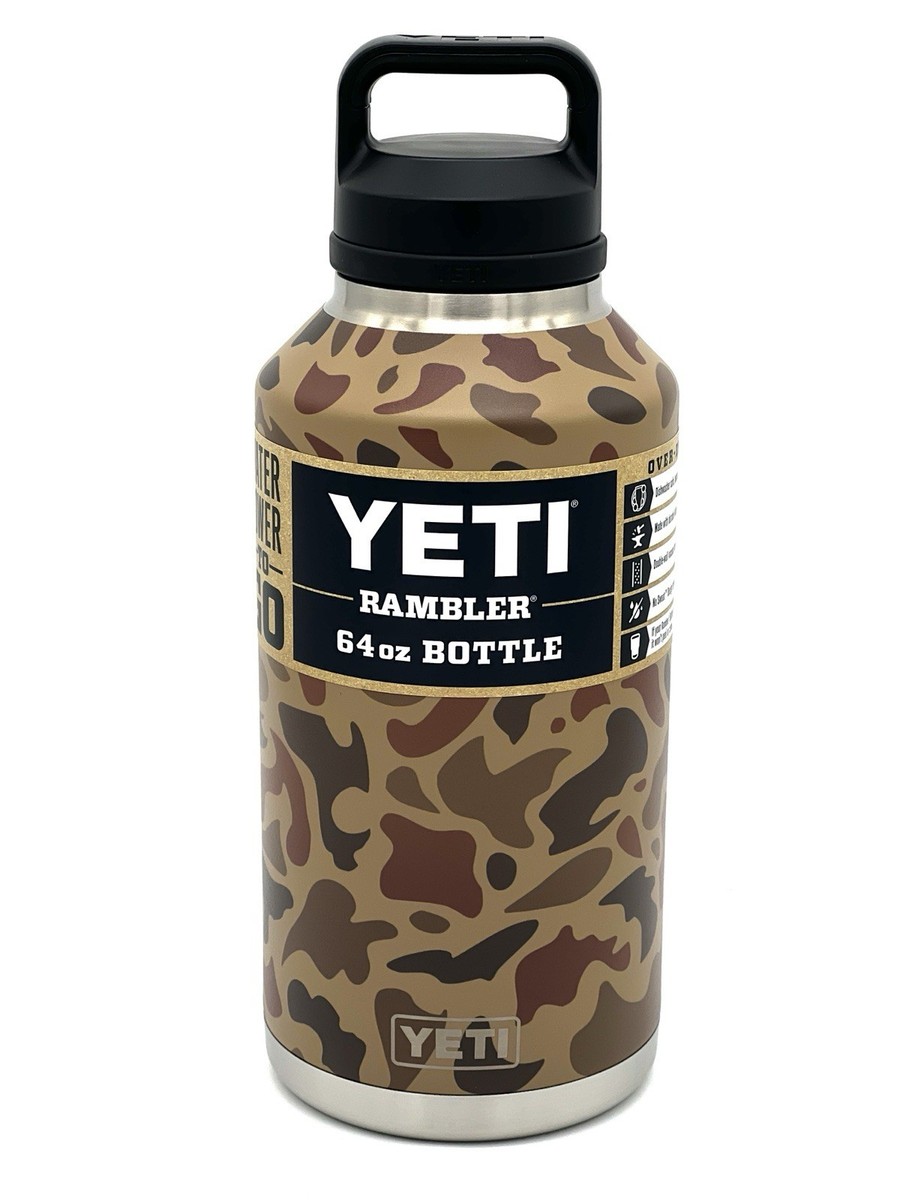 YETI Rambler 64 oz Bottle Wetlands Camo Limited Edition