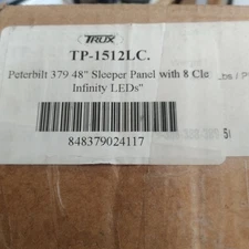 Trux Accessories 48 Inch Sleeper Panels  p/n  TP-1512LC With 8 Infinity Leds