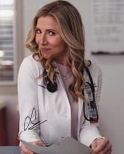 SARAH CHALKE signed autograph 20x25cm SCRUBS in person autograph COA