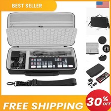 Hard EVA Travel Carrying Case 14.1 x 7.5 x 2.7 in Dark Gray Shockproof Water