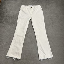 Frame Le Crop Mini Boot Denim Jeans Au Natural Ivory Wash Women  s 24