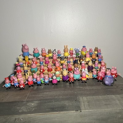 Peppa Pig Figures Lot 60+ Family Friends Mixed Lot Bundle