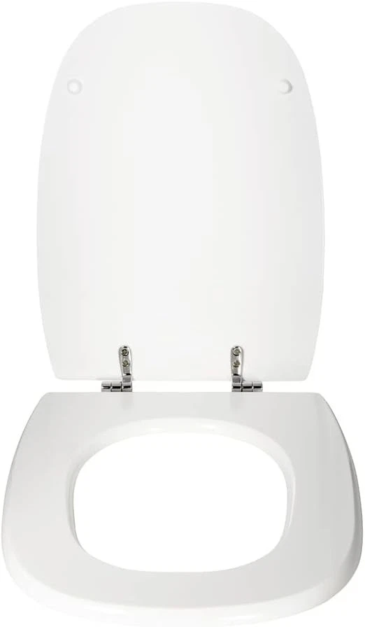 Copriwater Coprivaso Sedile WC Vaso Square Eco Legno - Immagine 4 di 4