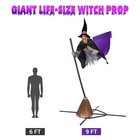 AplusChoice 9Ft Flying Witch Animated Halloween Decoration Motion Activated — photo 8
