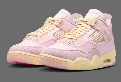 2026 New Nike Air Jordan 4 Retro Pink Iced Carmine IB6716-600