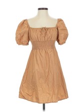 Faithfull the Brand Women Brown Casual Dress 4