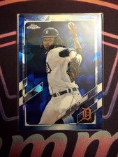 2021 Topps Chrome Update Series Sapphire Edition - Jose Urena #US9 Tigers