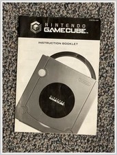 GameCube Instruction Manual - GC - Original 2001 Paper Guide - Nintendo Booklet