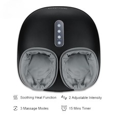 Foot Massager Heating Therapy Shiatsu Deep Kneading Roller Muscle Relaxation