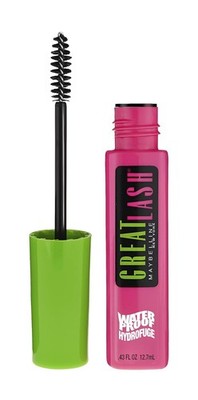 Maybelline Great Lash Waterproof Mascara, Volumizing, Lengthening 1 Count