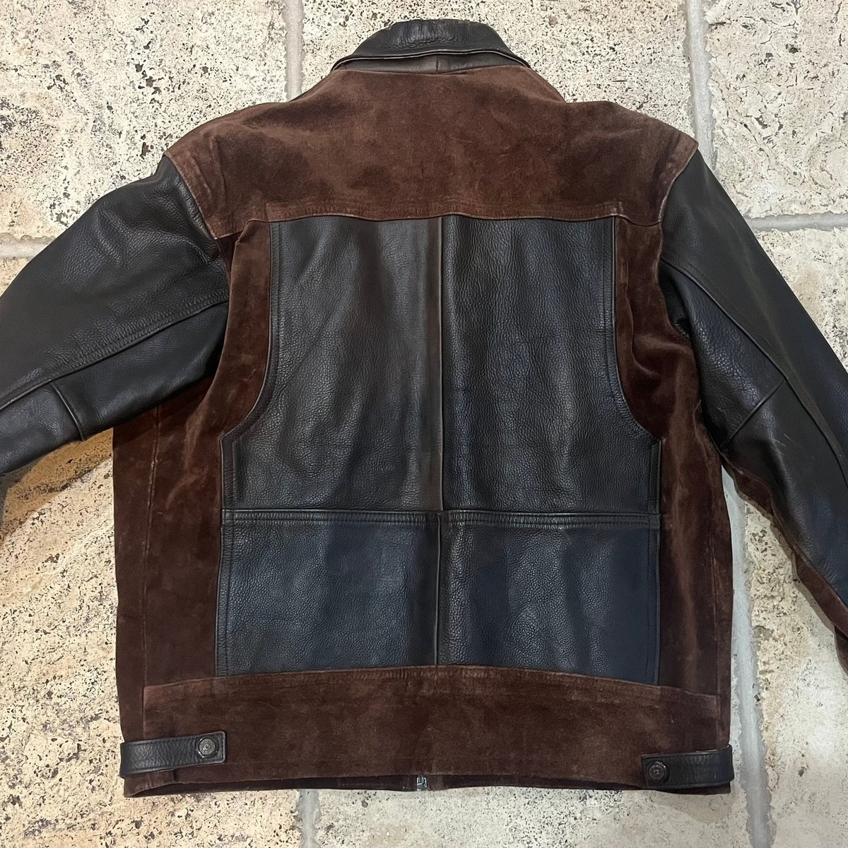 Vintage Paco Rabanne Brown Leather Jacket | eBay
