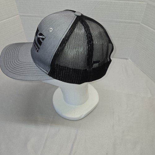 Eaton Cummins Trucker Hat Grey Mesh Back Adjustable SnapBack Cap Port Authority - Picture 3 of 6