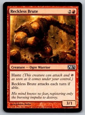 Reckless Brute 154/249 Common LP MTG