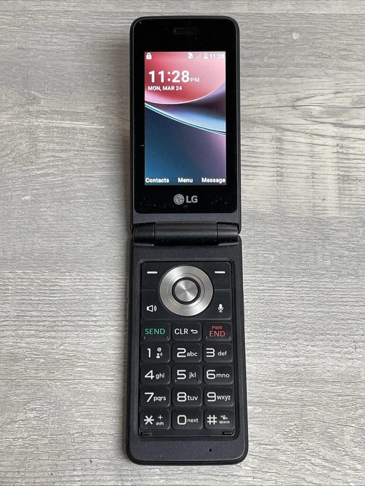 Teléfono abatible LG Exalt Wine UN220 - (desbloqueado) 4G LTE Foto 2 de 4