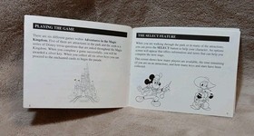 disney adventures in the magic kingdom nes Manual