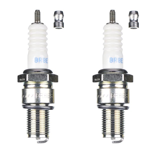 NGK ZüNdkerze BR8ES 5422 2Er Set (FüR: Moto Guzzi Breva 750 I.E. LLG 03-09 )-image