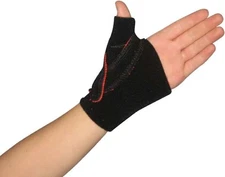 THERMOSKIN Cross X CMC Thumb (Black) Left Hand Large
