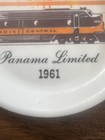 Illinois Central Panama Limited 1961 Coaster Ashtray  — photo 2