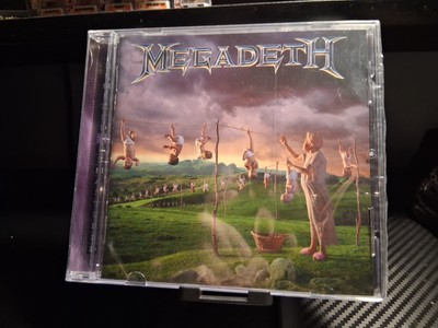 Megadeth Youthanasia CD 2004 Capitol Records Reissue