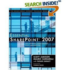 Essential Sharepoint 2007 by Mauro Cardarelli, S... NEW