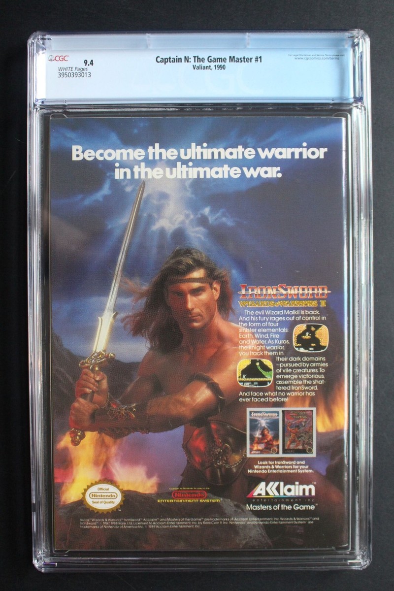 Captain N: Game Master #1 DONKEY KONG 1990 1st Metroid SAMUS Kid