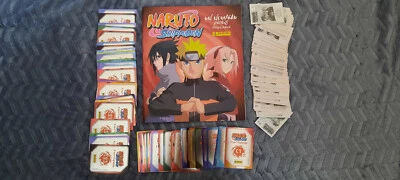 NARUTO UN NOUVEAU DEPART PANINI 2023-ALBUM COMPLET IMAGES NON COLLEES+CARTES+3EL - Photo 1/4