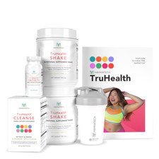 Mannatech TruHealth Sistema de Mantenimiento Batidos Limpieza Saciedad Peso 4 piezas NUEVO