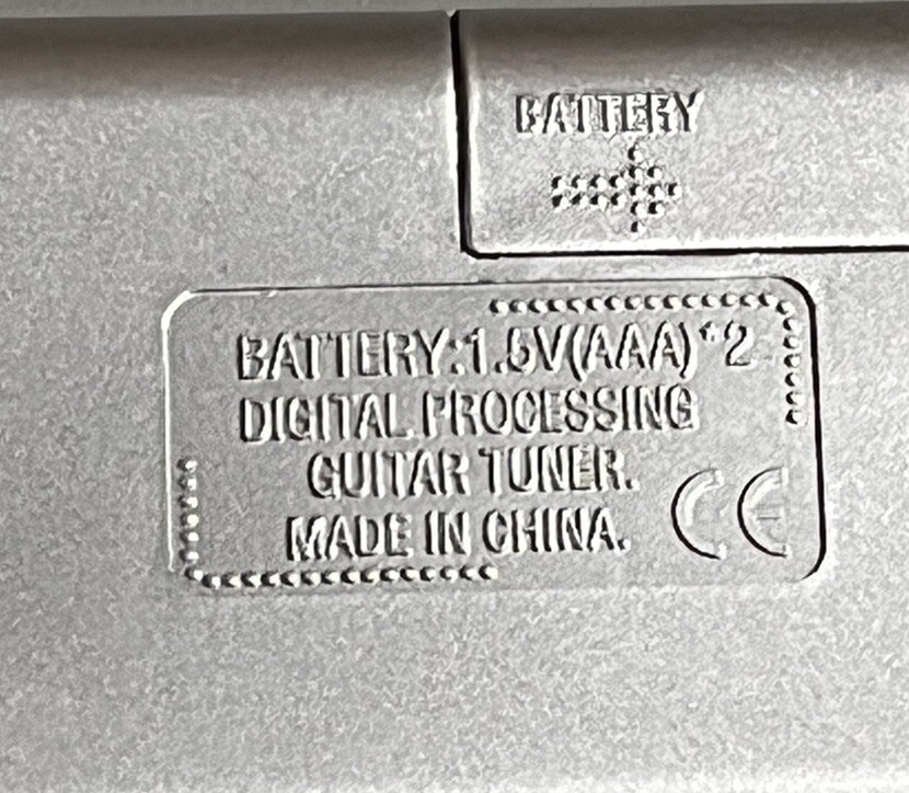 Belcat BC650 Digital Guitar & Bass Auto Tuner With Case. Tested Works