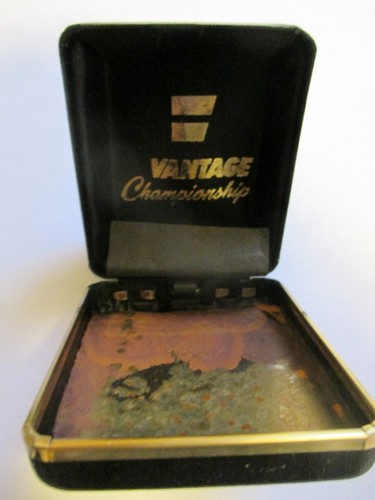 FERMASOLDI VINTAGE VANTAGGIO GOLF TORNEO LOGO ANSON TONO ORO CON SCATOLA BELLO - Foto 4 di 6