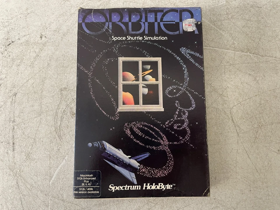 Macintosh - ORBITER: SPACE SHUTTLE SIMULATION (SPECTRUM HOLOBYTE) - Image 2 of 4