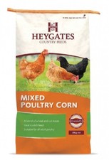 Heygates Country Mixed Corn 20kg Chickens Ducks Poultry Wildfowl Wild Birds Feed