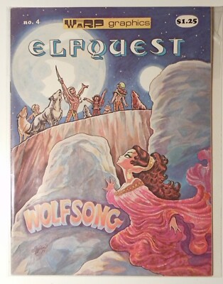 ELFQUEST #4 WaRP Graphics (1978-1985) USA ORIGINAL MINT bagged