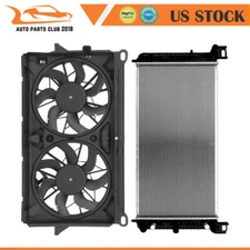 Radiator and Cooling Fan Assembly Fit for 2007 2008 2009-2014 Chevrolet Tahoe