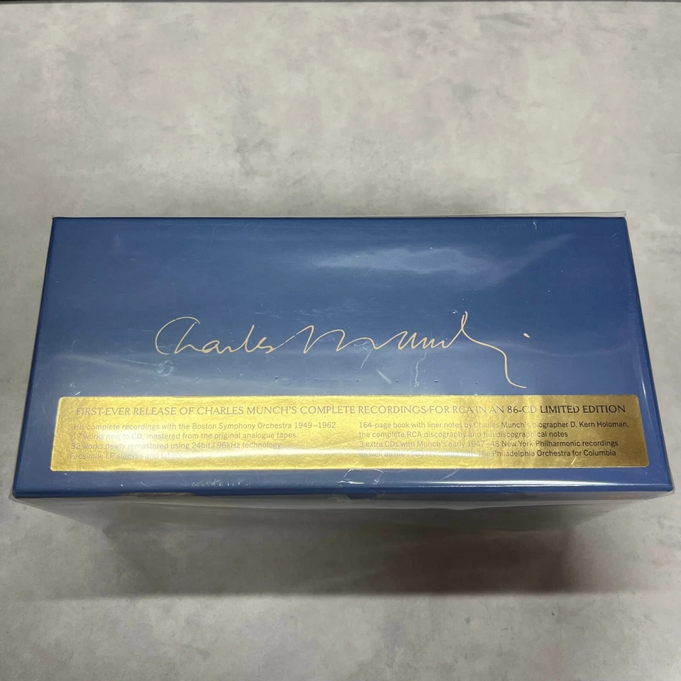 Charles Munch The Complete RCA Album Collection 86CD Box Set w/Box New Unopened! - Image 2 of 4