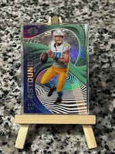Justin Herbert RC Rookie 2020 Astounding Emerald Green SP Acetate
