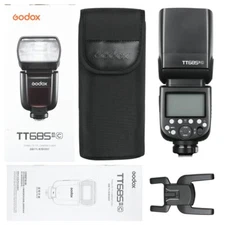 US Godox TT685II-C Upgraded 2.4G TTL HSS Flash Light Speedlite For Canon Camera
