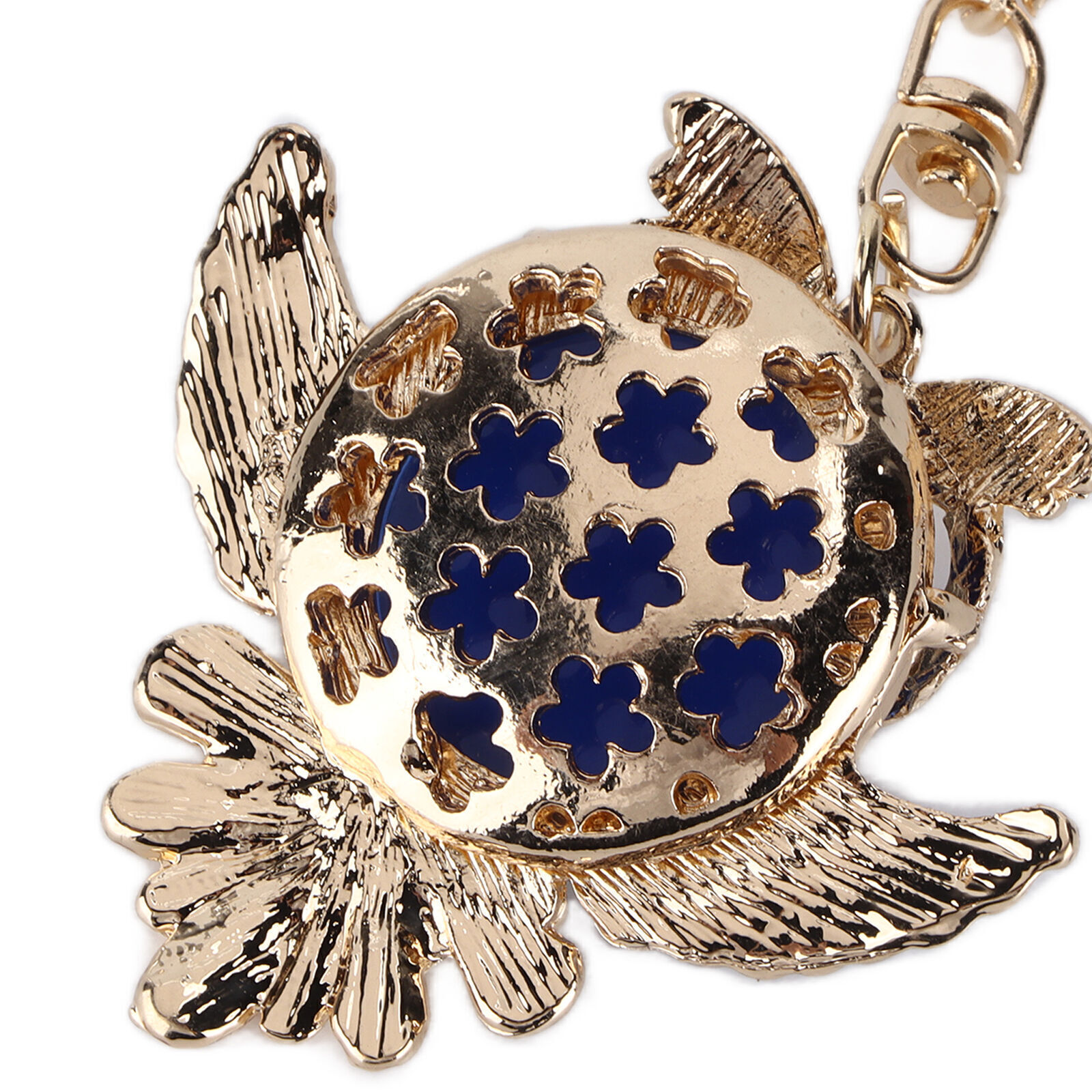 Rhinestone Keychain Fashion Jewelry Bag Purse Accessories with Owl Blue Turkish