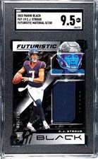 2023 Panini Black - Futuristic Royal #FUT-19 C.J. Stroud 5/150 RC SGC 9.5