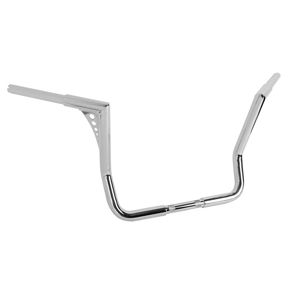 Manillar de suspensión cromado 14" Rise Ape apto para Harley Electra Street Glide 82-23 Foto 3 de 4