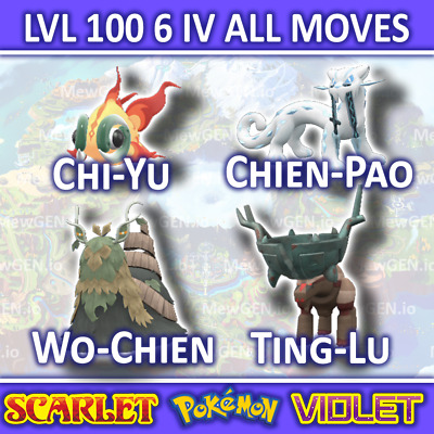 Wo-Chien, Chien-Pao, Ting-Lu e Chi-Yu: Como e onde encontrar os Pokémon  lendários de Scarlet e Violet